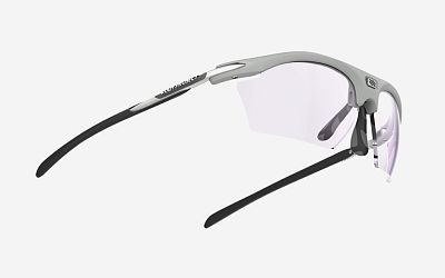 Превью  Велоочки RUDY PROJECT Rydon Slim Light Grey Matte, Линзы: ImpactX 2Laser Purple (SP547597-0000)